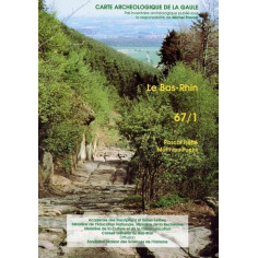 Carte archéologique du Bas-Rhin (68)