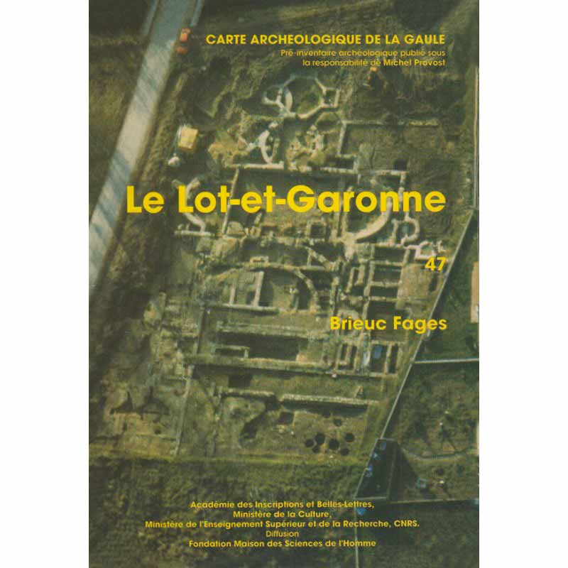 Carte archéologique du Lot et Garonne (47)