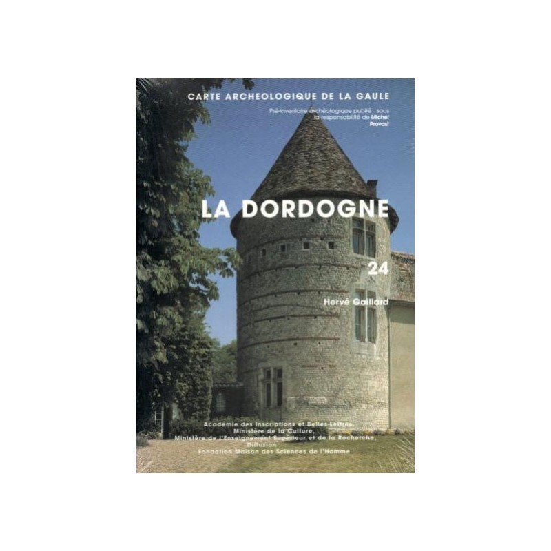 Carte archéologique e la Dordogne (24)