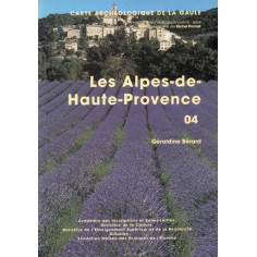 Carte archéologique des Alpes de haute Provence (04)