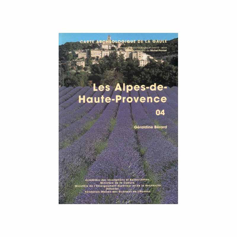 Carte archéologique des Alpes de haute Provence (04)