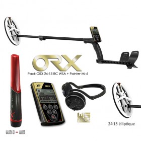 Détecteur de métaux XP ORX 24-13 RC WSA avec pointer MI-6