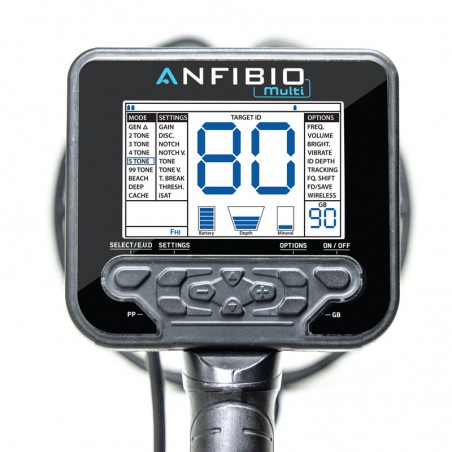 Écran de contrôles de l'Anfibio Multi Écran de contrôles de l'Anfibio Multi