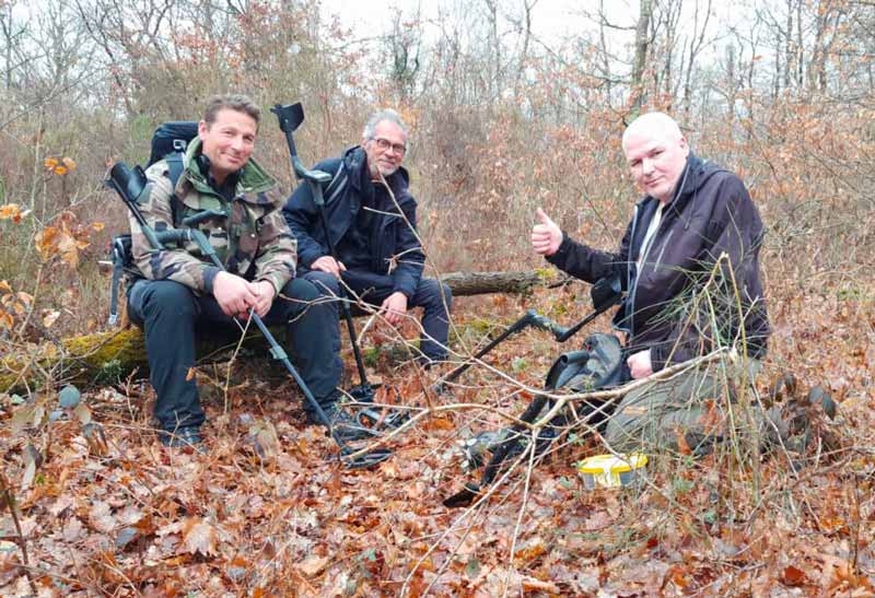 détecteur de métaux dans les bois