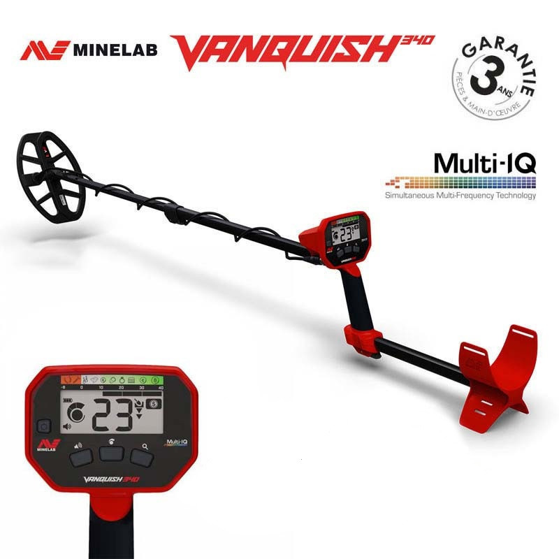 détecteur débutant Minelab Vanquish 340